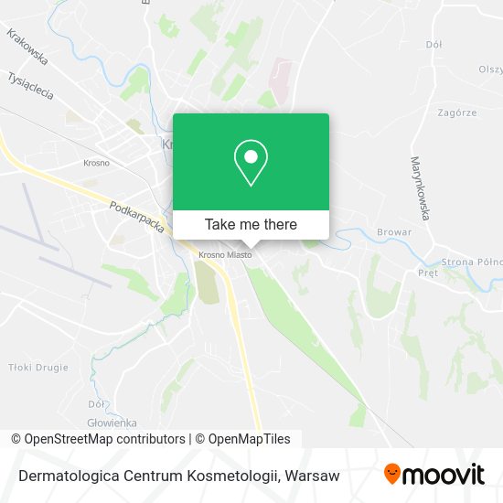 Карта Dermatologica Centrum Kosmetologii