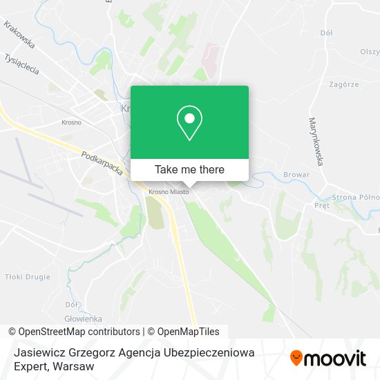 Jasiewicz Grzegorz Agencja Ubezpieczeniowa Expert map