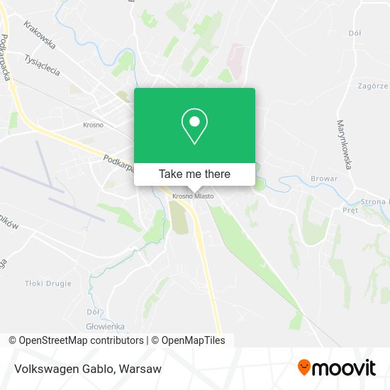 Volkswagen Gablo map