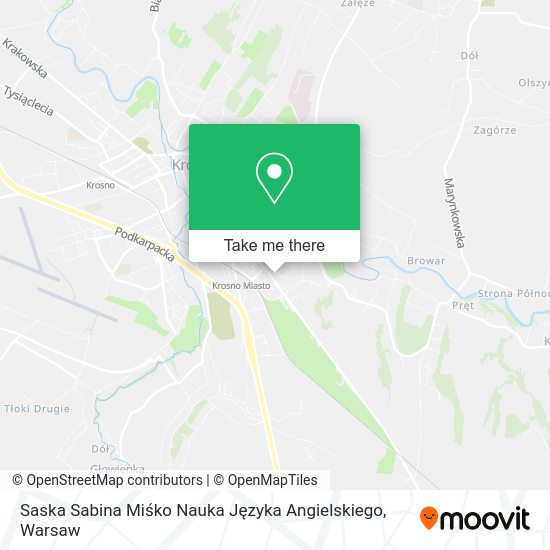 Saska Sabina Miśko Nauka Języka Angielskiego map