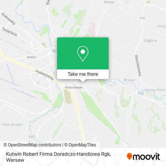 Kutwin Robert Firma Doradczo-Handlowa Rgk map