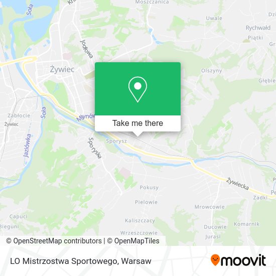 LO Mistrzostwa Sportowego map