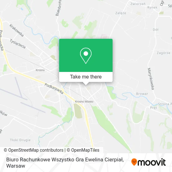 Карта Biuro Rachunkowe Wszystko Gra Ewelina Cierpiał