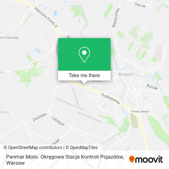 Panmar Moto. Okręgowa Stacja Kontroli Pojazdów map