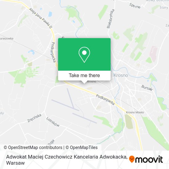 Adwokat Maciej Czechowicz Kancelaria Adwokacka map