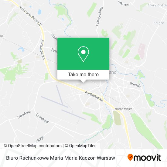 Biuro Rachunkowe Maria Maria Kaczor map