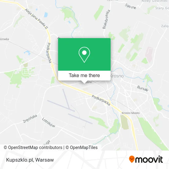 Карта Kupszklo.pl
