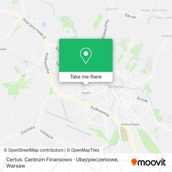 Certus. Centrum Finansowo - Ubezpieczeniowe map