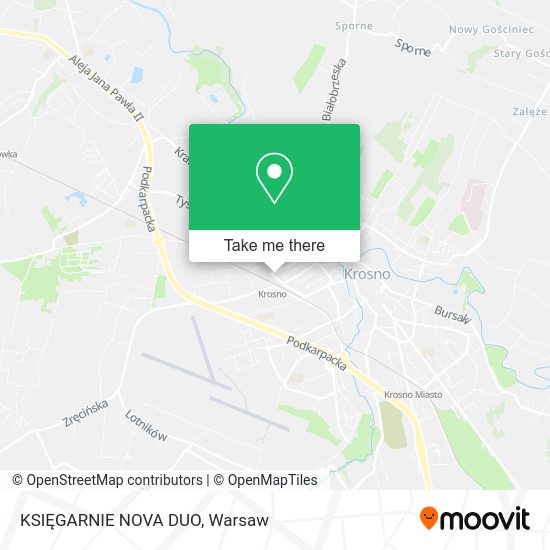 KSIĘGARNIE NOVA DUO map