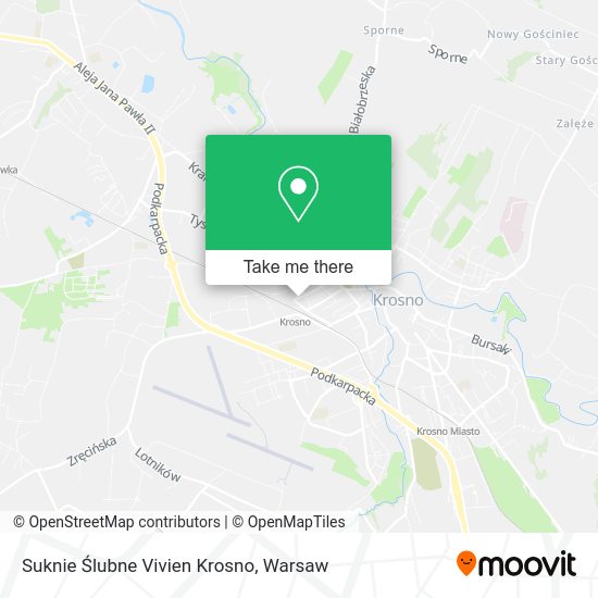 Suknie Ślubne Vivien Krosno map