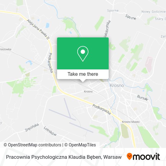 Pracownia Psychologiczna Klaudia Bęben map