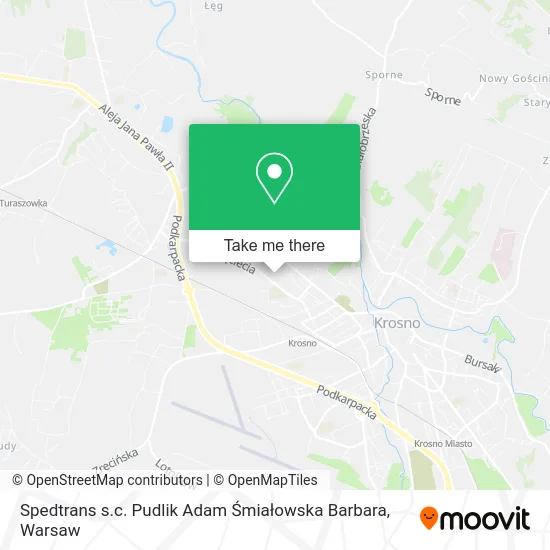 Карта Spedtrans s.c. Pudlik Adam Śmiałowska Barbara