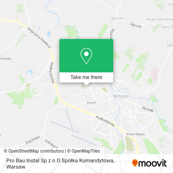 Pro Bau Instal Sp z o O Spółka Komandytowa map