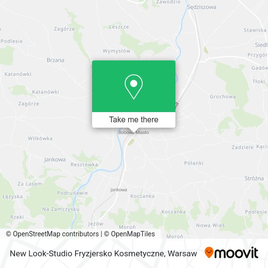 New Look-Studio Fryzjersko Kosmetyczne map