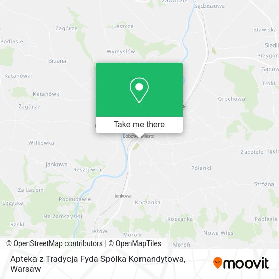 Apteka z Tradycja Fyda Spólka Komandytowa map