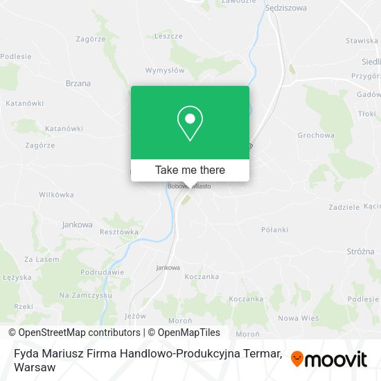 Fyda Mariusz Firma Handlowo-Produkcyjna Termar map