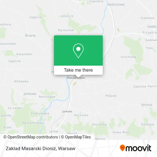 Карта Zaklad Masarski Dioniz