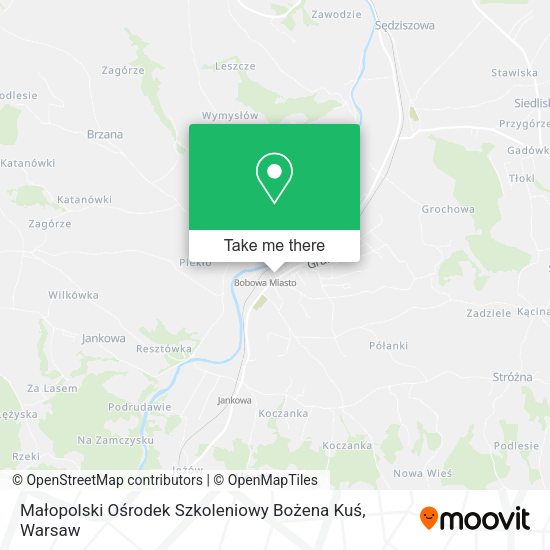 Małopolski Ośrodek Szkoleniowy Bożena Kuś map