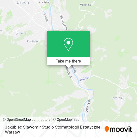 Jakubiec Sławomir Studio Stomatologii Estetycznej map