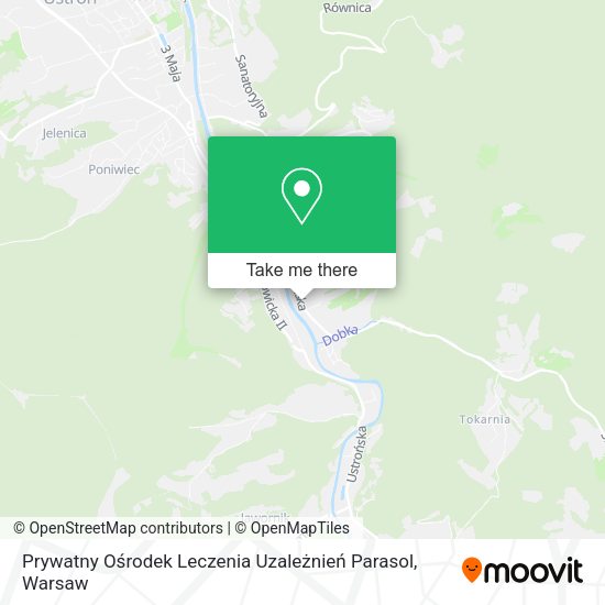 Prywatny Ośrodek Leczenia Uzależnień Parasol map