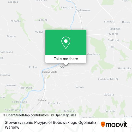 Stowarzyszenie Przyjaciół Bobowskiego Ogólniaka map