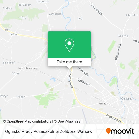 Ognisko Pracy Pozaszkolnej Żoliborz map