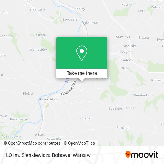 LO im. Sienkiewicza Bobowa map