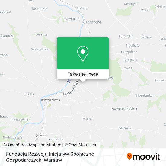 Fundacja Rozwoju Inicjatyw Społeczno Gospodarczych map