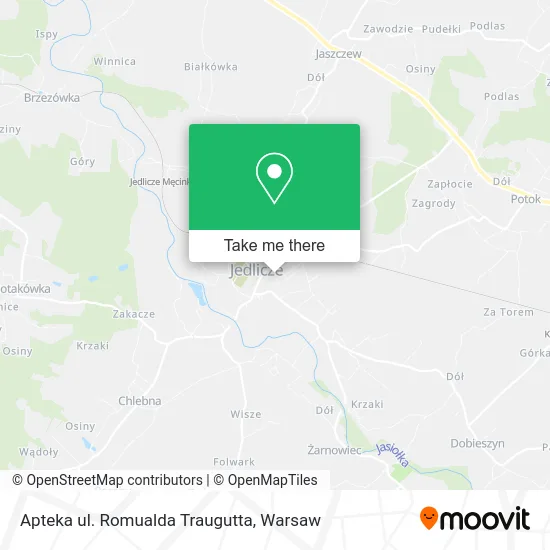 Карта Apteka ul. Romualda Traugutta