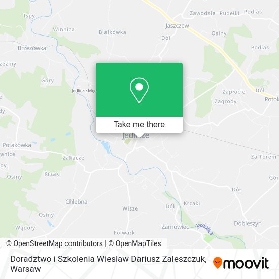 Doradztwo i Szkolenia Wieslaw Dariusz Zaleszczuk map