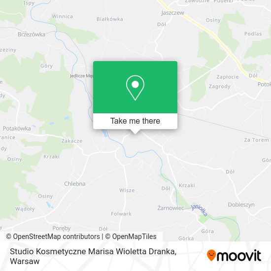 Studio Kosmetyczne Marisa Wioletta Dranka map