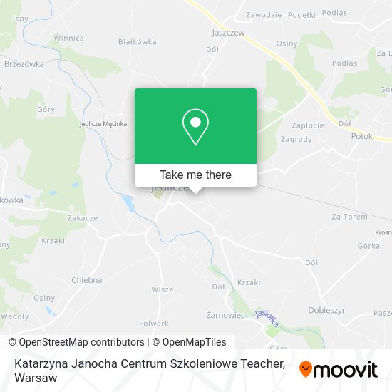 Katarzyna Janocha Centrum Szkoleniowe Teacher map