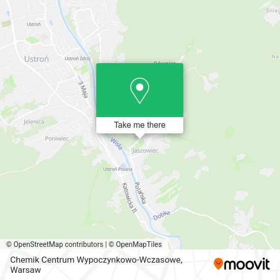 Chemik Centrum Wypoczynkowo-Wczasowe map