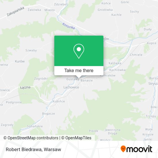 Robert Biedrawa map