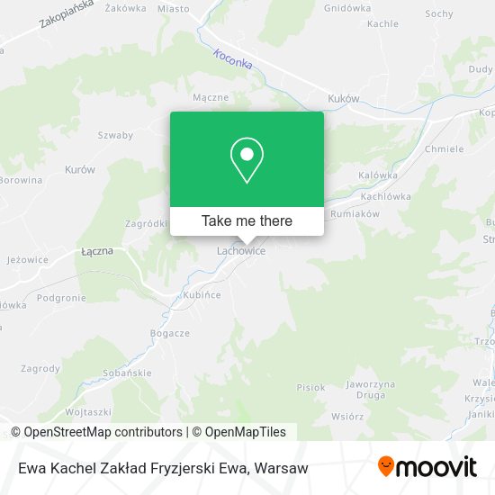 Ewa Kachel Zakład Fryzjerski Ewa map