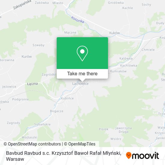 Bavbud Ravbud s.c. Krzysztof Bawoł Rafał Młyński map