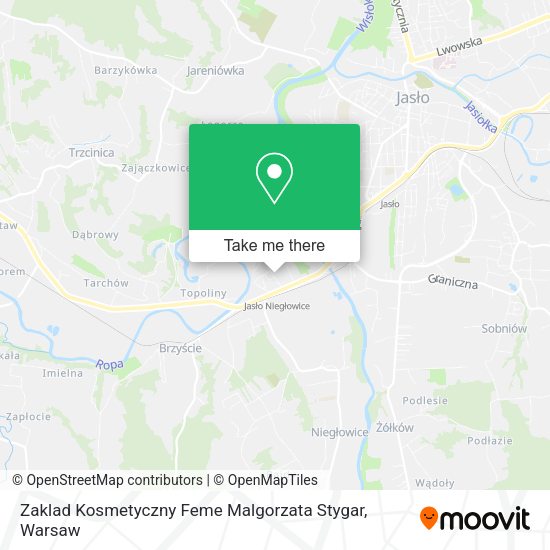 Zaklad Kosmetyczny Feme Malgorzata Stygar map