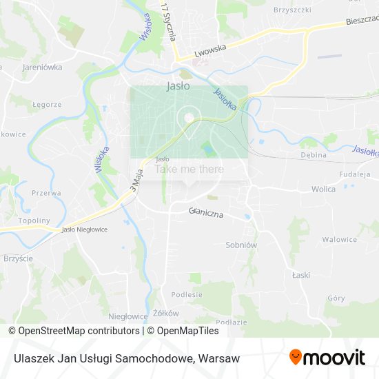 Ulaszek Jan Usługi Samochodowe map