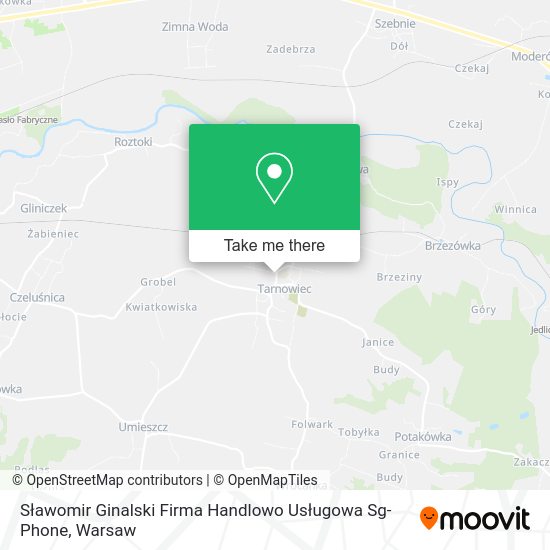 Sławomir Ginalski Firma Handlowo Usługowa Sg-Phone map