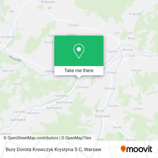 Bury Dorota Krawczyk Krystyna S C map