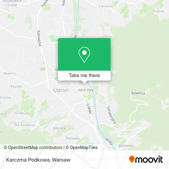 Карта Karczma Podkowa
