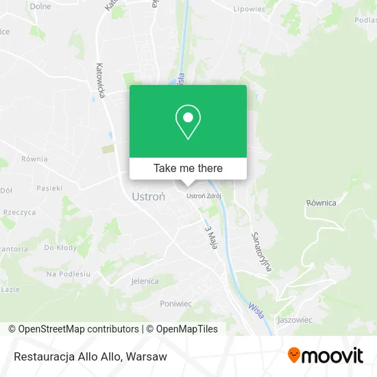 Карта Restauracja Allo Allo
