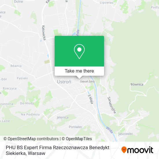 PHU BS Expert Firma Rzeczoznawcza Benedykt Siekierka map