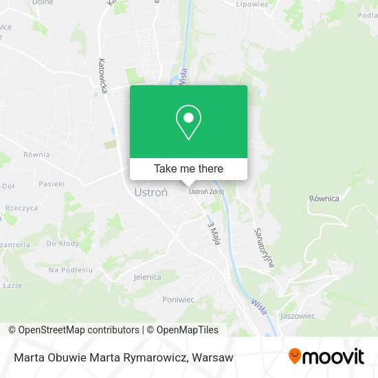 Marta Obuwie Marta Rymarowicz map