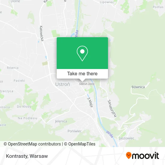 Kontrasty map