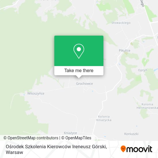 Ośrodek Szkolenia Kierowców Ireneusz Górski map