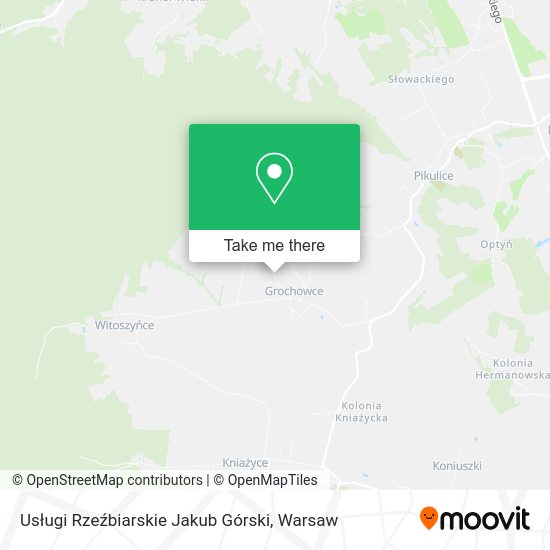 Usługi Rzeźbiarskie Jakub Górski map