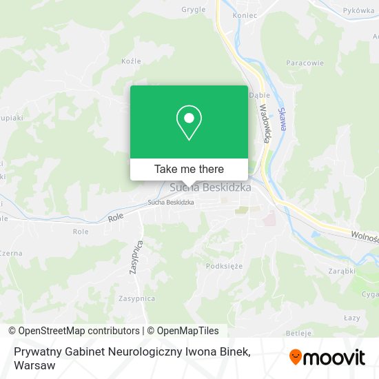 Prywatny Gabinet Neurologiczny Iwona Binek map