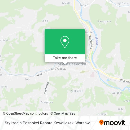 Stylizacja Paznokci Renata Kowaliczek map