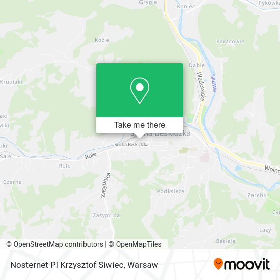 Nosternet Pl Krzysztof Siwiec map